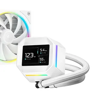 DeepCool LM240 WH Prozessor Flüssigkeitskühlung 12 cm Weiß 1 Stück(e) DeepCool LM240 WH Prozessor Flüssigkeitskühlung 12 cm Weiß 1 Stück(e)