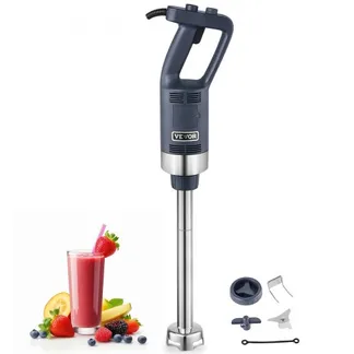 VEVOR Kommerzieller Stabmixer, 500 W Hochleistungs-Handmixer, 16 Zoll stufenloser Mixer mit variabler Geschwindigkeit und Edelstahlklinge, tragbarer Mehrzweckmixer für Suppen, Saucen, Kartoffelpüree, Sahne VEVOR Kommerzieller Stabmixer, 500 W Hochleistungs-Handmixer, 16 Zoll stufenloser Mixer mit variabler Geschwindigkeit und Edelstahlklinge, tragbarer Mehrzweckmixer für Suppen, Saucen, Kartoffelpüree, Sahne