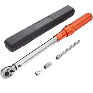 VEVOR Drehmomentschlüssel 3/8″, 14–110Nm Drehmomentschlüssel Fahrrad & Motorrad Set, ± 3% Fehlergenauigkeit mit 2 Verlängerungsstangen 152,4mm, 3/8-1/2″ & 3/8- 1/4″ Adapter, 72 Zähne Einstellbar VEVOR Drehmomentschlüssel 3/8″, 14–110Nm Drehmomentschlüssel Fahrrad & Motorrad Set, ± 3% Fehlergenauigkeit mit 2 Verlängerungsstangen 152,4mm, 3/8-1/2″ & 3/8- 1/4″ Adapter, 72 Zähne Einstellbar