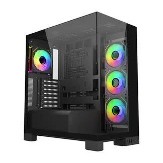FSP M540-BA Gehäuse Midi Tower mITX, mATX, ATX (BTF) Schwarz FSP M540-BA Gehäuse Midi Tower mITX, mATX, ATX (BTF) Schwarz