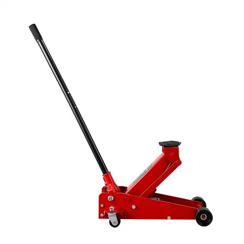 VEVOR Hydraulischer Rangierwagenheber 3 t Tragkraft, Flacher Wagenheber aus Stahl mit Einkolben-Schnellhubpumpe, Autoheber für Sportwagen SUVs Pickups, 13–50 cm Hubbereich, Rennwagenheber Rot – Bild 8