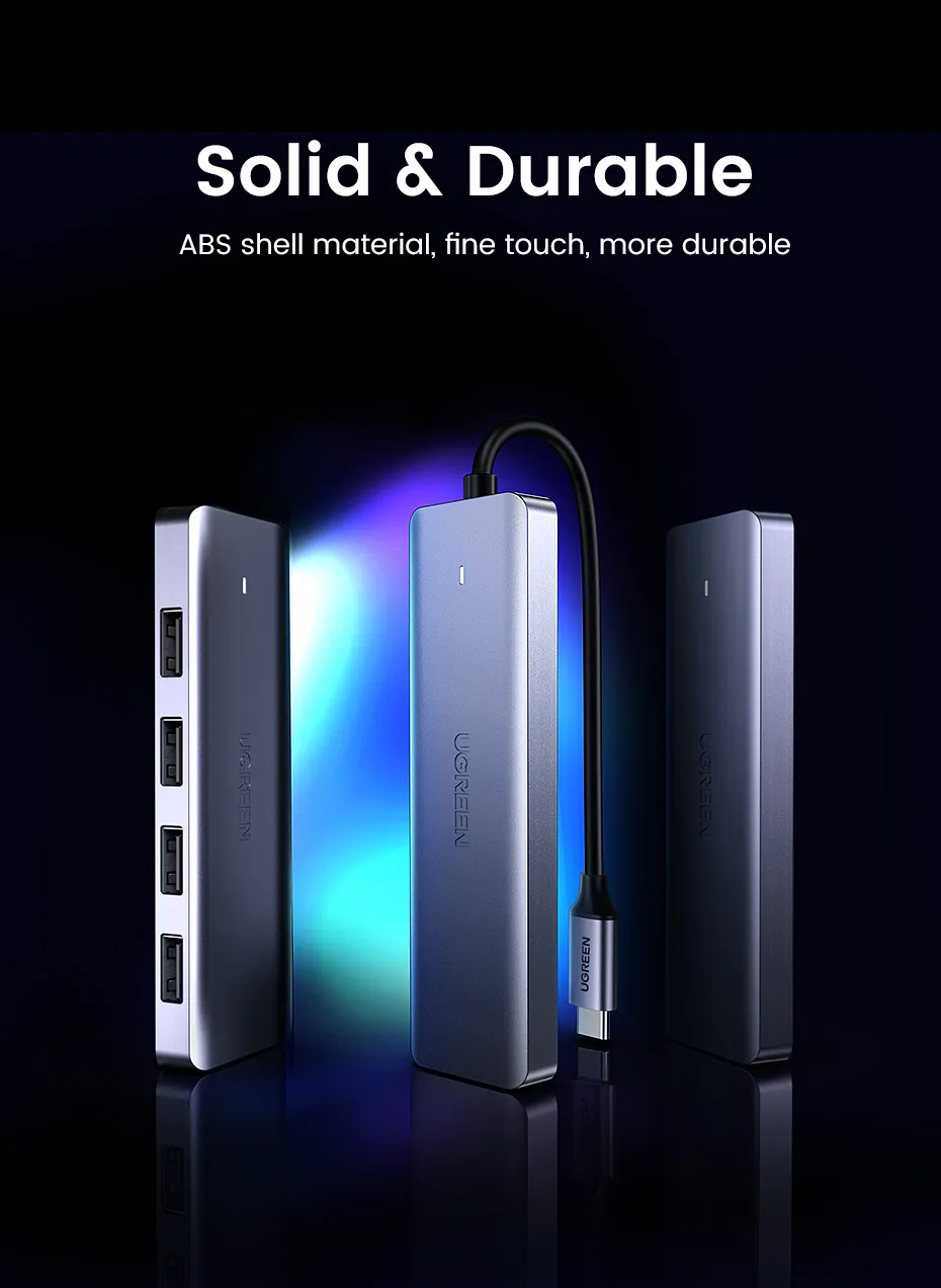 Ugreen 70336 Schnittstellen-Hub USB 3.2 Gen 1 (3.1 Gen 1) Type-C 5000 Mbit/s – Bild 4
