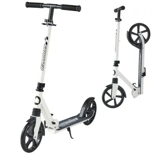 VEVOR Scooter (2 Räder) für Kinder ab 8 Jahren, Cityroller Kinderroller Straßenroller mit höhenverstellbarem Lenker & rutschfestem Deck, faltbarer Tretroller bis zu 100 kg, Schwarz + Weiß VEVOR Scooter (2 Räder) für Kinder ab 8 Jahren, Cityroller Kinderroller Straßenroller mit höhenverstellbarem Lenker & rutschfestem Deck, faltbarer Tretroller bis zu 100 kg, Schwarz + Weiß