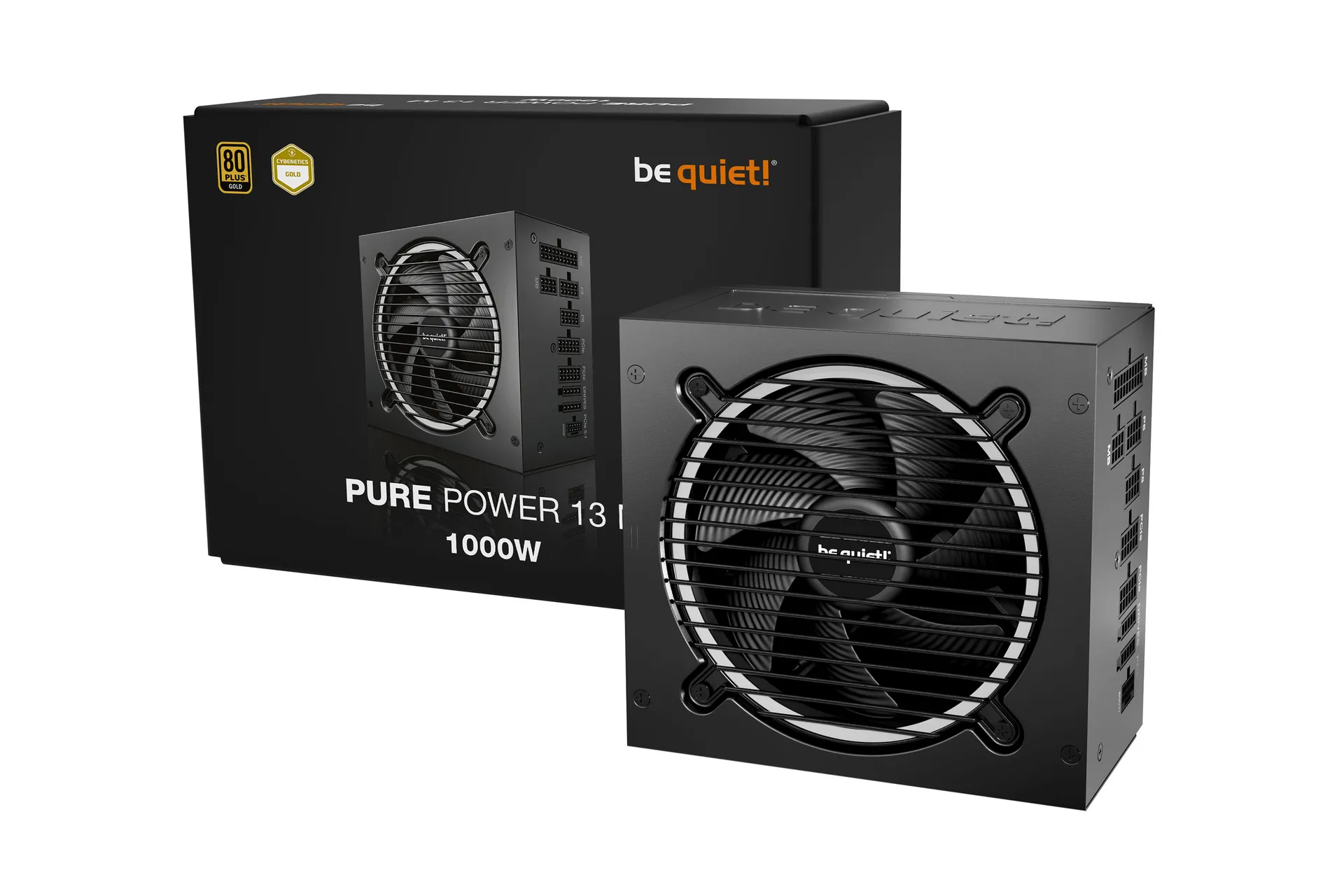 be quiet! Pure Power 13 M | 1000W Netzteil 20+4 pin ATX ATX Schwarz – Bild 2