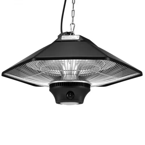 VEVOR Deckenheizstrahler, 2000 W, Fernbedienung, Wärmestrahler für draußen/drinnen, IP34-geschützter Heizstrahler mit Zugschnur und verstellbarer Kette, für Veranda, Terrasse, Esszimmer, Studio – Bild 10