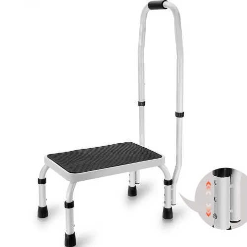 VEVOR Haushaltsleiter 810 x 417 x 285 mm Trittleiter faltbar Stahl Stehleiter 1 Stufe Stufenleiter 150 kg Tragfähigkeit Klapptritt Einzellstufenleiter 810 mm hoch Küchenleiter Rutschfest Tritthocker VEVOR Haushaltsleiter 810 x 417 x 285 mm Trittleiter faltbar Stahl Stehleiter 1 Stufe Stufenleiter 150 kg Tragfähigkeit Klapptritt Einzellstufenleiter 810 mm hoch Küchenleiter Rutschfest Tritthocker