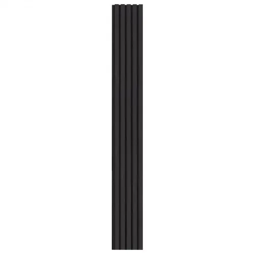 VEVOR Akustikpaneele, Akustikplatten, 2400 x 200 mm, MDF-Akzent-Holzwandpaneele für moderne Innenwanddekoration, Kunstholz-Wandplatten zur Geräuschreduzierung, Schwarzeiche, 4er-Set – Bild 8