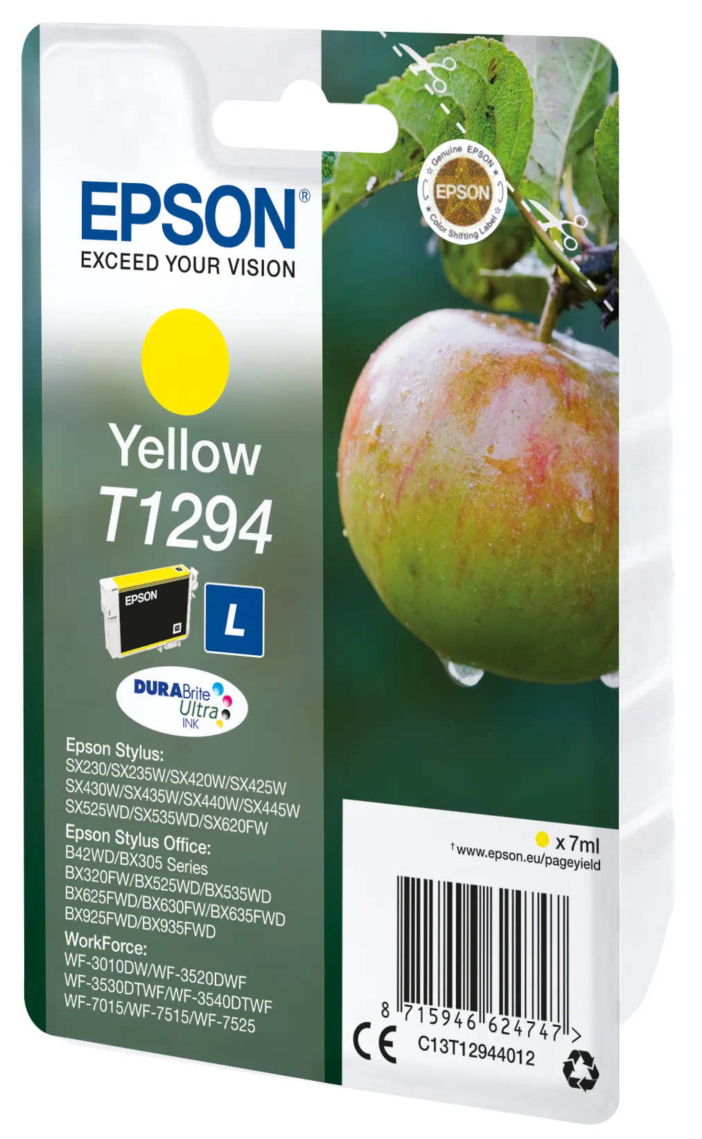 Epson Apple Singlepack Yellow T1294 DURABrite Ultra Ink – Bild 2