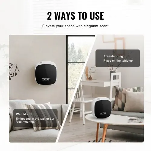 VEVOR Duft-Luftmaschine, 100 ml Bluetooth-Smart-Diffusor für ätherische Öle, wasserloser Duftdiffusor mit Kaltlufttechnologie, Aromatherapie-Diffusormaschine für Zuhause, Büro, Hotel, Spa – Bild 5