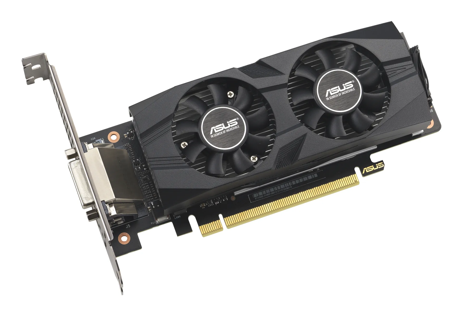 ASUS GeForce RTX 3050 LP BRK OC Edition NVIDIA 6 GB GDDR6 ASUS GeForce RTX 3050 LP BRK OC Edition NVIDIA 6 GB GDDR6