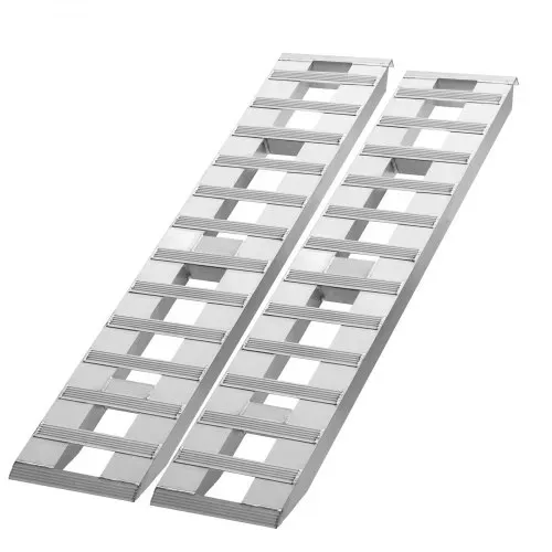 VEVOR Auffahrrampe, Verladerampe, Autorampe 2721,6 kg, breite Verladeschiene, Auto Laderampe 183 x 38 cm, 2 Stk. Rampen, für Motorrad, Anhänger, ATV, UTV, Gartentraktor, Rasenmäher, Dirtbike usw. – Bild 9