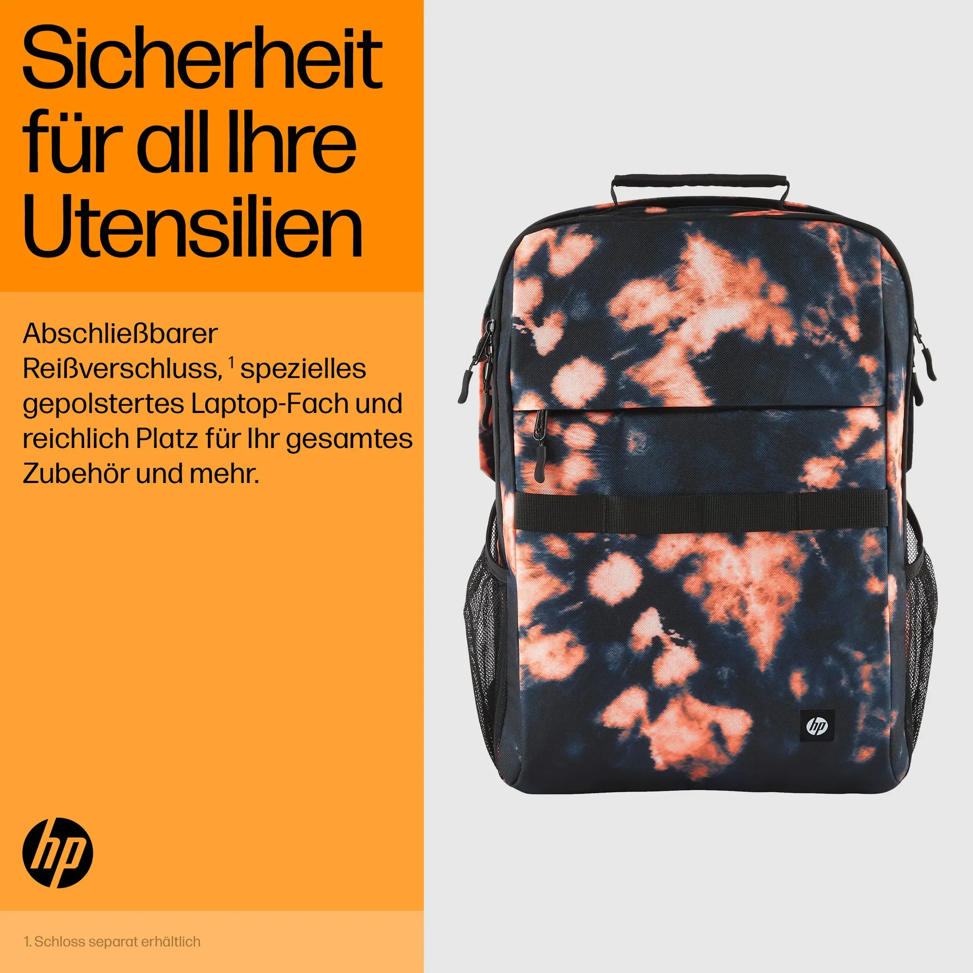 HP Campus XL Rucksack (Tie Dye) – Bild 5