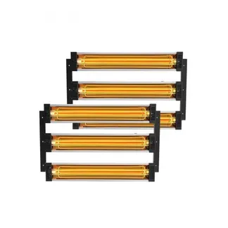 VEVOR Infrarot-Heizstrahler, Lackhärtungslampe, Wärmestrahler, Aushärten für Auto, Infrarotlack, Kochbereich, Lackheizlampe 590x372x54 mm, 2 Sets, 3000 W, Stecker NICHT im Lieferumgang enthalten VEVOR Infrarot-Heizstrahler, Lackhärtungslampe, Wärmestrahler, Aushärten für Auto, Infrarotlack, Kochbereich, Lackheizlampe 590x372x54 mm, 2 Sets, 3000 W, Stecker NICHT im Lieferumgang enthalten
