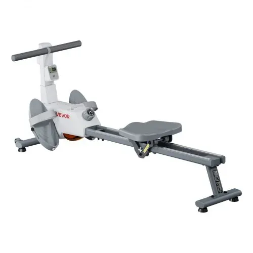 VEVOR leises magnetisches Rudergerät 16 Widerstandsstufen einstellbar, faltbares Rudergerät für Zuhause mit Doppelgleitschienen & LCD-Monitor, Bluetooth-App-kompatibel, 158 kg belastbar – Bild 8