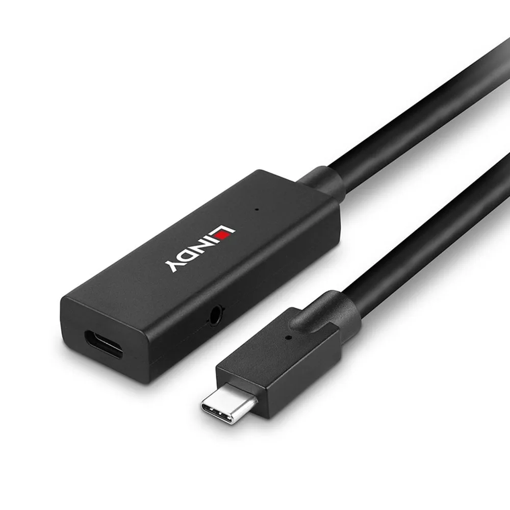 Lindy 43364 USB Kabel USB 3.2 Gen 2 (3.1 Gen 2) 5 m USB C 10 Gbit/s Schwarz – Bild 5