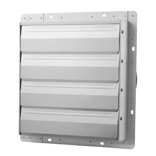 VEVOR 413 mm Abluftventilator mit Lamellen Industrie Wandventilator 72 W, Wandlüfter für Garage Gewächshaus Werkstatt, Stahlgehäuse, 3862 m³/h Lüftung, 1350 U/min Motor, Leiser Betrieb, Wandmontage – Bild 10