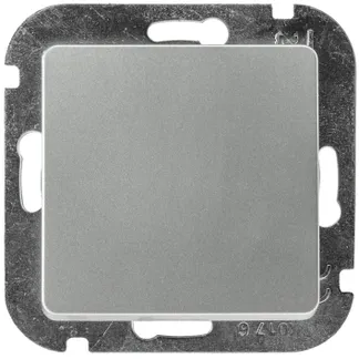 DELPHI Wechsel-Schalter, UP, silber 250V~/ 10A, Steckanschluss, ohne Rahmen DELPHI Wechsel-Schalter, UP, silber 250V~/ 10A, Steckanschluss, ohne Rahmen