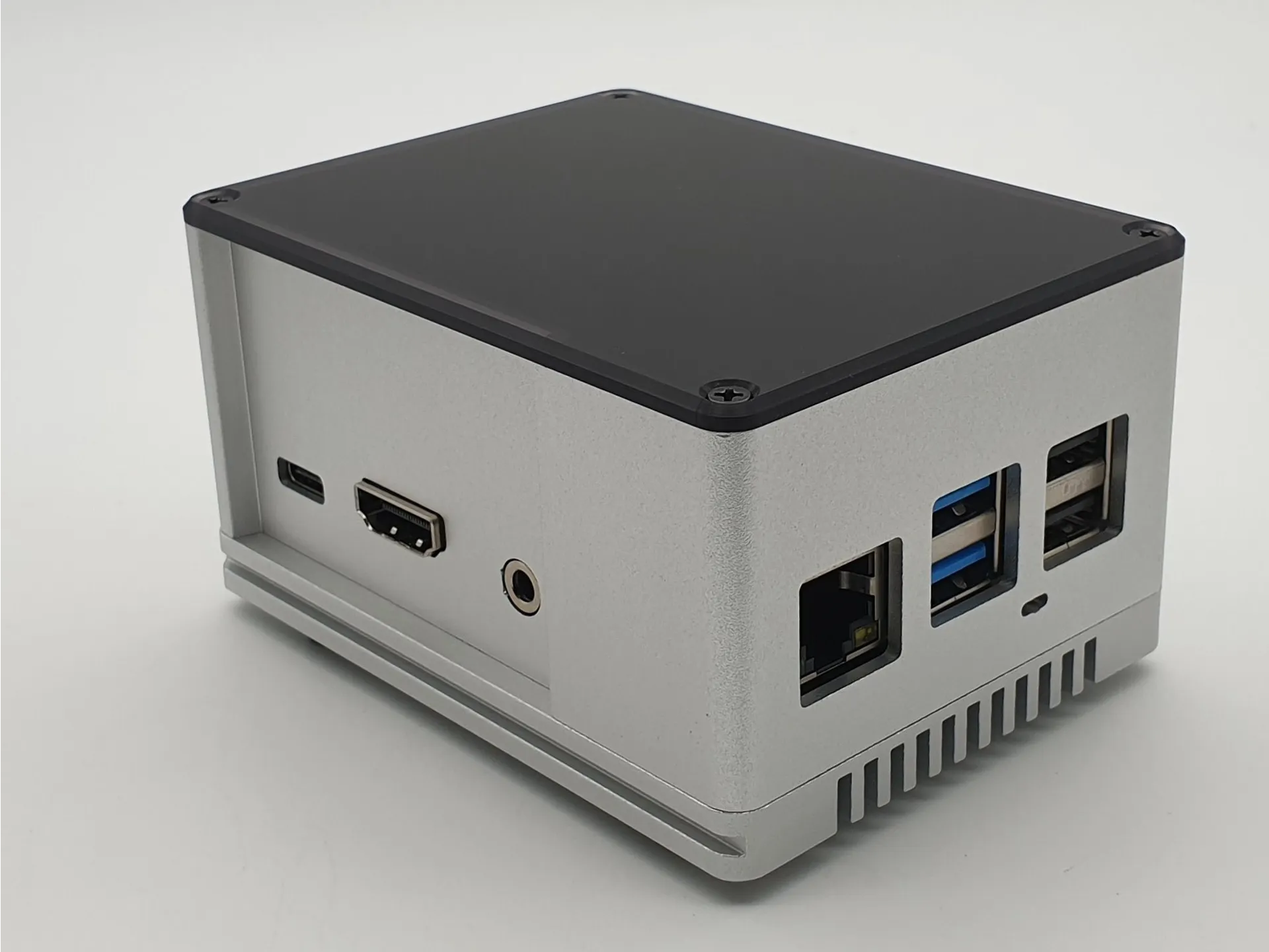 Rock Pi – Allnet Aluminium Gehäuse ecoPI PRO HP, silber Rock Pi – Allnet Aluminium Gehäuse ecoPI PRO HP, silber