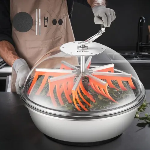 VEVOR Erntemaschine, 600 cm manueller Blattschüsseltrimmer, mit Edelstahlklingen, Nass- & Trocken-Hydrokultur-Schneidemaschine, gedrehter Schleuderschnitt für Pflanzen, Blätter, Knospen, Blumen VEVOR Erntemaschine, 600 cm manueller Blattschüsseltrimmer, mit Edelstahlklingen, Nass- & Trocken-Hydrokultur-Schneidemaschine, gedrehter Schleuderschnitt für Pflanzen, Blätter, Knospen, Blumen