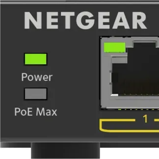 NETGEAR 8-Port Gigabit Ethernet PoE+ Plus Switch (GS308EP) Managed L2/L3 Gigabit Ethernet (10/100/1000) Power over Ethernet (PoE) Schwarz NETGEAR 8-Port Gigabit Ethernet PoE+ Plus Switch (GS308EP) Managed L2/L3 Gigabit Ethernet (10/100/1000) Power over Ethernet (PoE) Schwarz