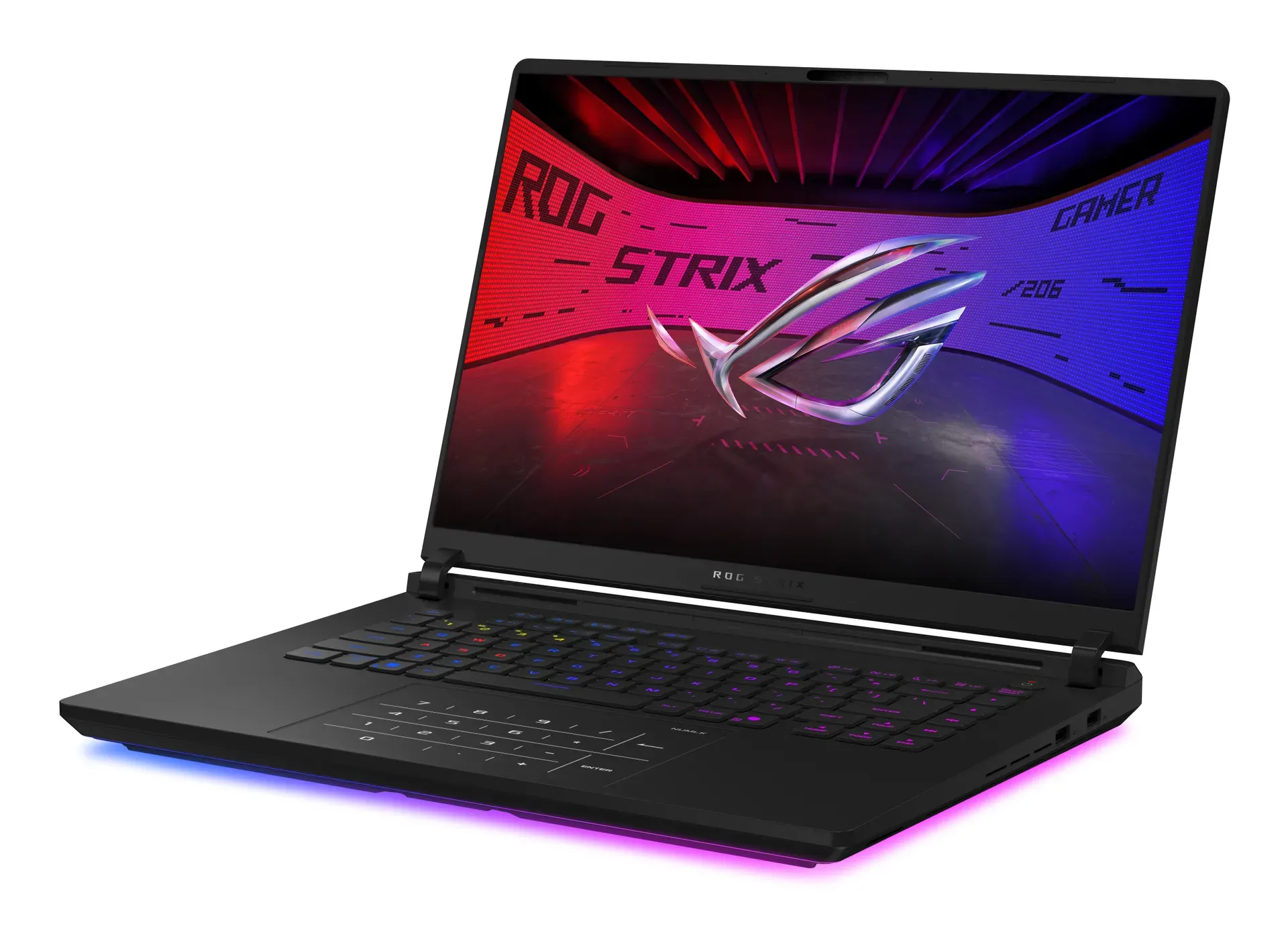 ASUS ROG Strix SCAR 16 G635LX-RW018W Intel Core Ultra 9 275HX Laptop 40,6 cm (16") WQXGA 32 GB DDR5-SDRAM 1 TB SSD NVIDIA GeForce RTX 5090 Wi-Fi 7 (802.11be) Windows 11 Home Deutsch Schwarz – Bild 3