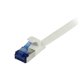 Patchkabel RJ45, CAT6A 500Mhz, 10m, weiss, U/FTP, flach, TPE(Superflex), AWG32, Synergy 21 Patchkabel RJ45, CAT6A 500Mhz, 10m, weiss, U/FTP, flach, TPE(Superflex), AWG32, Synergy 21