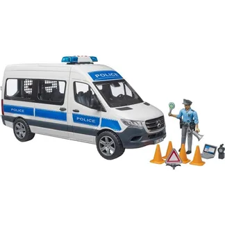 MB Sprinter Polizei Einsatzfahrzeug mit Light & Sound Modul, Modellfahrzeug MB Sprinter Polizei Einsatzfahrzeug mit Light & Sound Modul, Modellfahrzeug