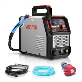 VEVOR Plasmaschneider, 60 A Pilotlichtbogen-Plasmaschneidmaschine, IGBT-Wechselrichter mit Digitalanzeige – mit 2T/4T-Funktion & einstellbarer PA/PT-Zeit für industriellen Einsatz (400 V 3-Phasen) VEVOR Plasmaschneider, 60 A Pilotlichtbogen-Plasmaschneidmaschine, IGBT-Wechselrichter mit Digitalanzeige – mit 2T/4T-Funktion & einstellbarer PA/PT-Zeit für industriellen Einsatz (400 V 3-Phasen)