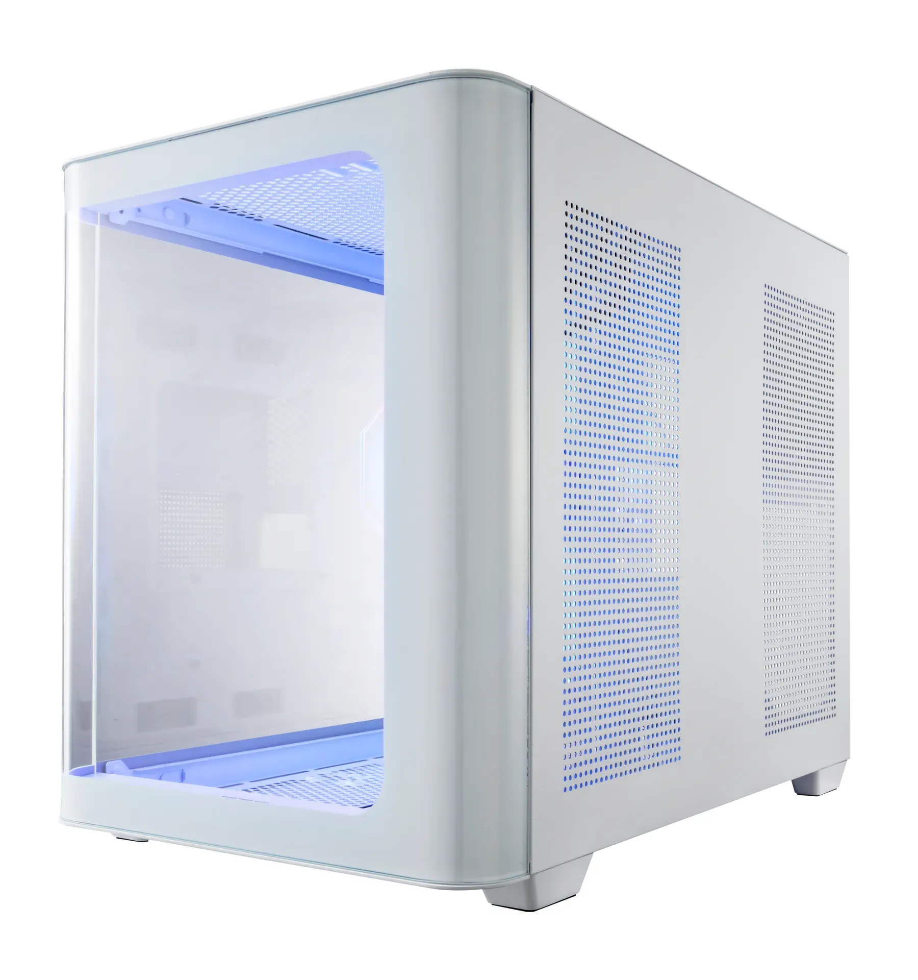 FSP S380-WA Gehäuse Mini Tower mITX, mATX Weiß ARGB – Bild 4