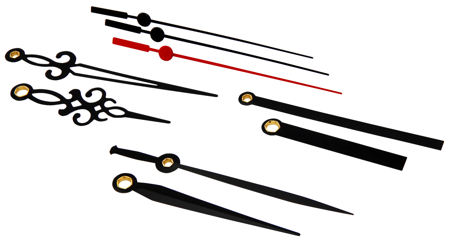 Funk-Quarzuhrwerk McPower ''FQU-5005'' 3 verschiedene Metall-Zeigersätze, springend – Bild 5