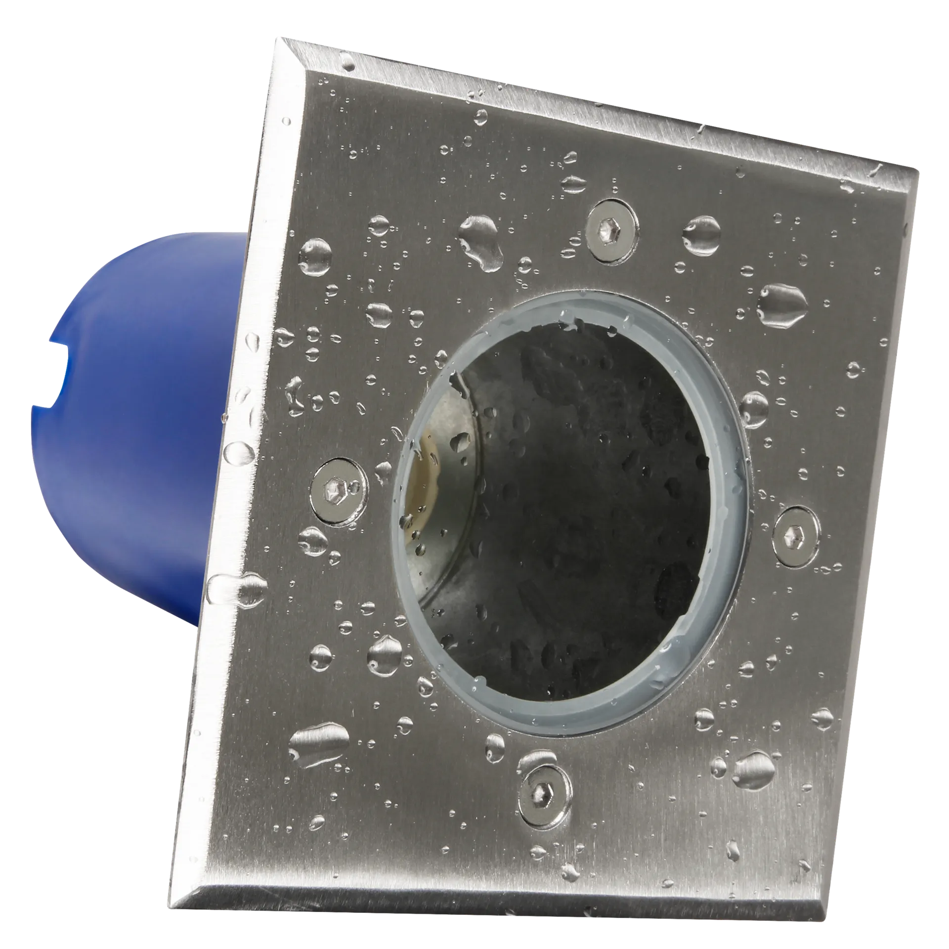 Bodeneinbauleuchte McShine ''BL-12Q'', GU10-Fassung, 120x120x125mm, mit 2 Eingängen – Bild 2