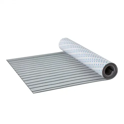 VEVOR Bootsboden, EVA-Schaum-Bootsdeck, 2400 x 900 x 6 mm, rutschfester, selbstklebender Bodenbelag, 21600 cm² großer Meeresteppich für Boote, Yachten, Pontons, Kajakdecks – Bild 9