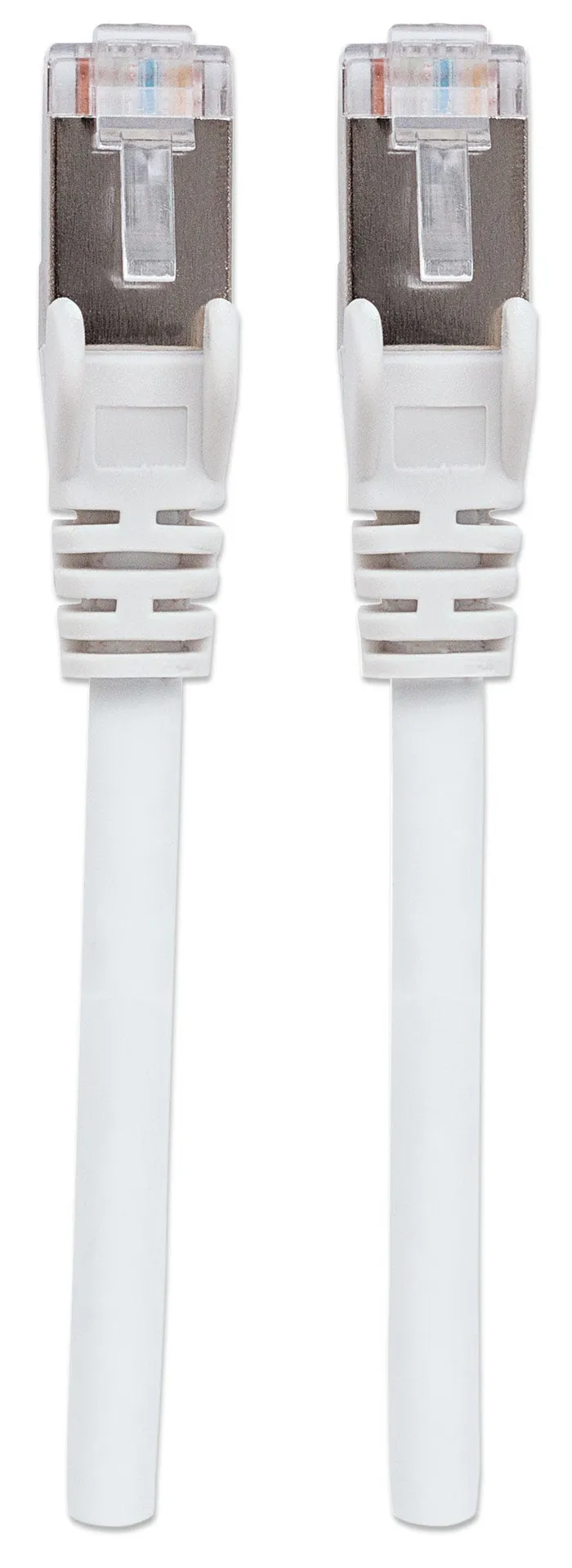 Intellinet Netzwerkkabel, Cat6, S/FTP, LS0H, RJ45-Stecker/RJ45-Stecker, 1,0 m, weiß – Bild 4