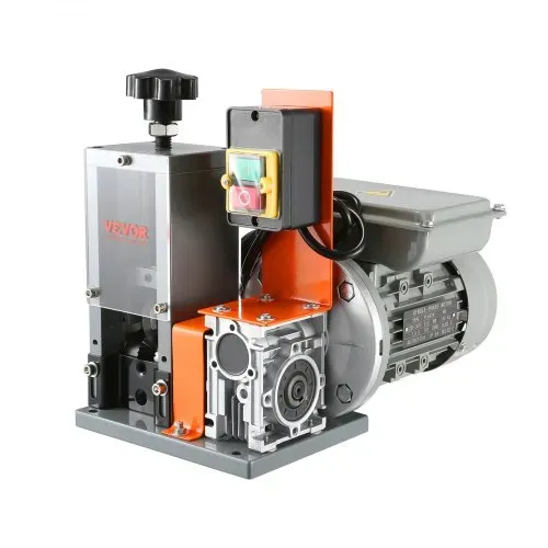 VEVOR Kabelabisoliermaschine Elektrisch φ1,5-25mm Kabelschälmaschine 180W Abisoliermaschine 18m pro Minute Geschwindigkeit Abisolierzange 65-Mn-Federstahl Klinge Ideal zum Abisolieren von Kupferdraht – Bild 9