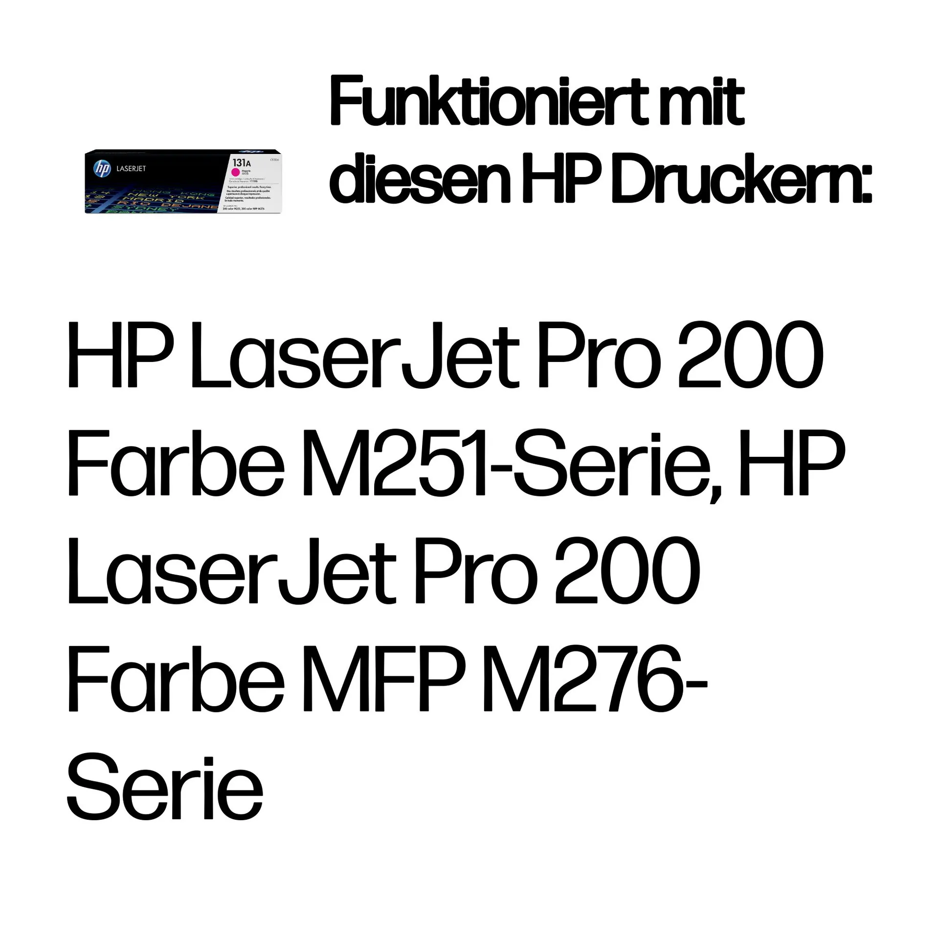 HP 131A Magenta Original LaserJet Tonerkartusche – Bild 2