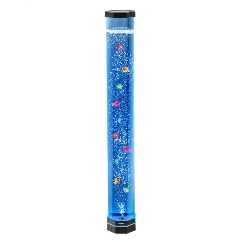 VEVOR Lavalampe mit 10 schwimmenden Fischen, 100 cm, Blasenlichtlampe, 16 Farbwechsel-Lichteffekte, Fernbedienung, Stimmungslicht, Aquarium Nachtlicht für Schlafzimmer, Wohnzimmer, Heimdekoration – Bild 10