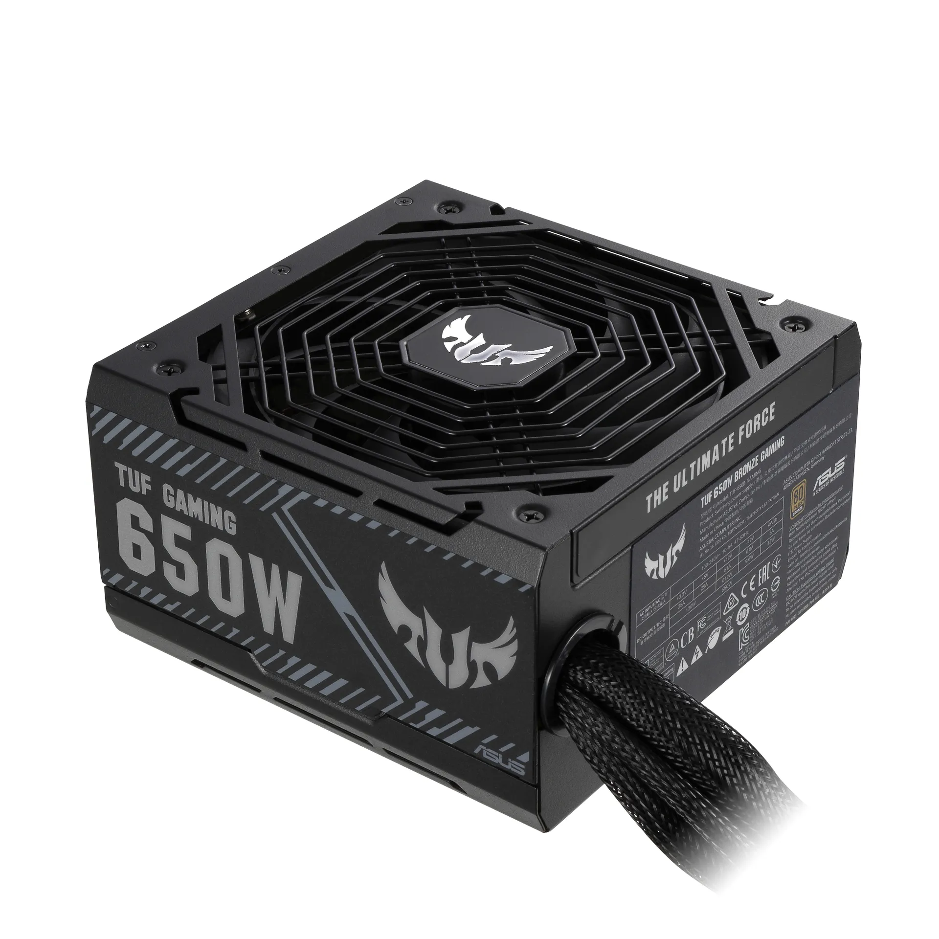 ASUS TUF-GAMING-650B Netzteil 650 W 20+4 pin ATX ATX Schwarz ASUS TUF-GAMING-650B Netzteil 650 W 20+4 pin ATX ATX Schwarz