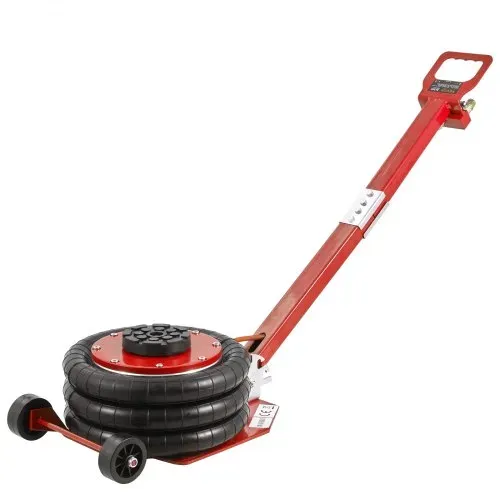 VEVOR Pneumatischer Wagenheber Triple Bag Air Jack 3 t, Dreifachbeutel Luftheber 140-450 mm Hubhöhe Airbag Luftwagenheber, 5 Minuten Hub Luftheber mit langem Griff, Wagenheberreparatur Pkw, Lkw usw. – Bild 10