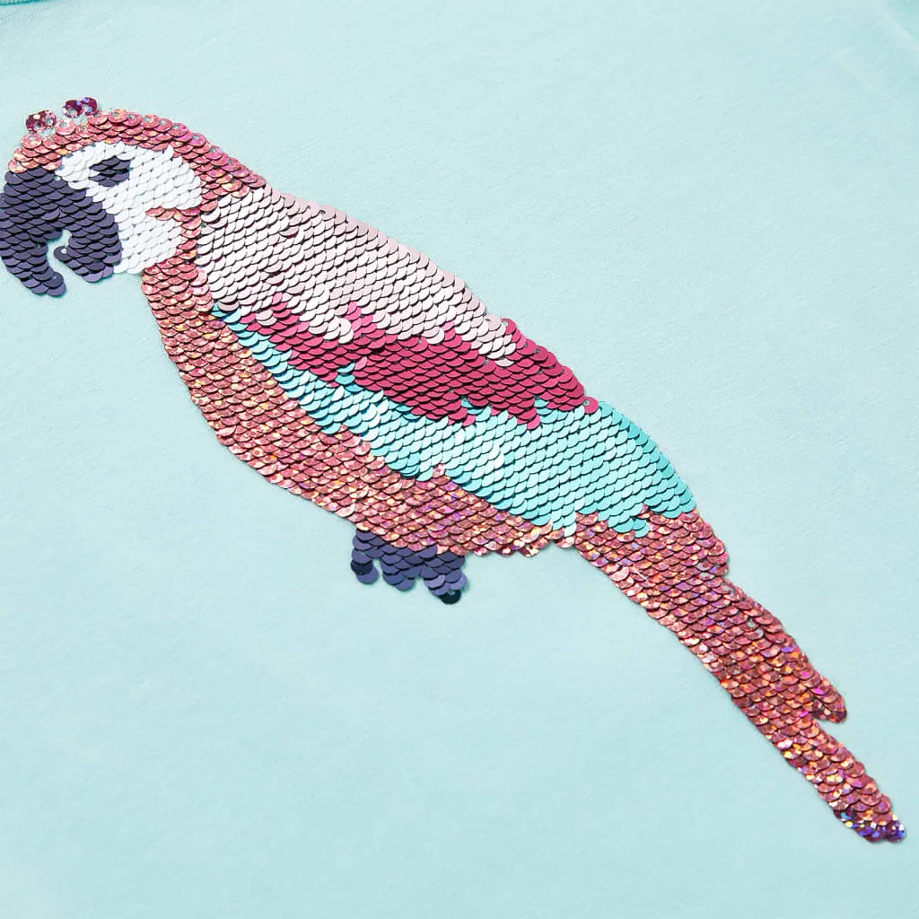 vidaXL Kinder-T-Shirt Hellblau 92 – Bild 4