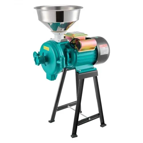 VEVOR Elektrische Getreidemühle 50 kg/h, Getreidemühle 2200 W Gusseisen, Gewürzmühle mit rutschfesten Gummifüßen, für Trockenes Getreide Gewürze Müsli Kaffee Mais Pfeffer, Hochgeschwindigkeit – Bild 8