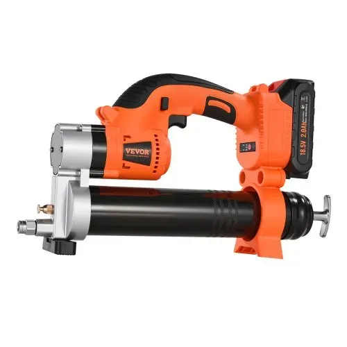 VEVOR Akku-Fettpresse, 55 MPa, Einhandfettpresse mit 2,0 Ah Akku & LED-Licht, 76,2 cm Schlauch & Tragetasche, Auslöser, Kompatibel mit 18V Makita-Akkus, Schmieren von Fahrzeugen oder Maschinen – Bild 9