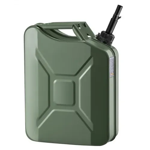 VEVOR Kraftstoffkanister Metall 20 L, Benzinkanister mit Ausgießer & Komfortgriff, 6 L/min Durchflussrate, Auslaufsicherer & Korrosionsbeständiger, Ideal für Autos, Motorräder, ATVs & UTVs, Schwarz – Bild 8
