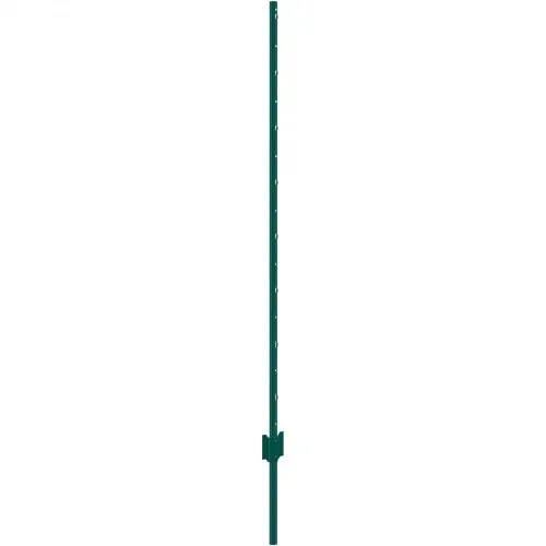 VEVOR 5 Fuß Zaunpfosten, 10er-Pack T-Pfosten Hochleistungs-Zaunpfosten aus Metall, stabile Zaunpfähle aus Stahl für Gartenhof, Rasen, Bauernhöfe und Maschendrahtzäune im Freien, grün – Bild 10