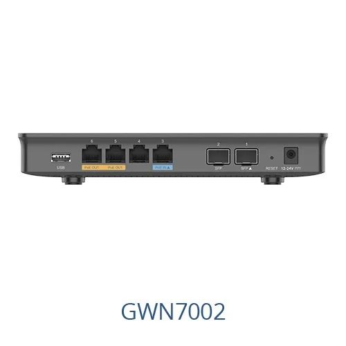 Grandstream GWN7002 Multi-WAN-Gigabit-VPN-Router mit integrierten Firewalls – Bild 2