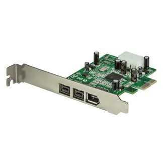 StarTech.com 3 Port 800+400 FireWire PCI Express Schnittstellen Combo Karte StarTech.com 3 Port 800+400 FireWire PCI Express Schnittstellen Combo Karte
