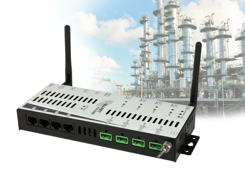 ALLNET MSR Zentrale "ALL3500v2" inkl. 4 Sensor Ports & WLAN für IP Gebäude Automation – Bild 6