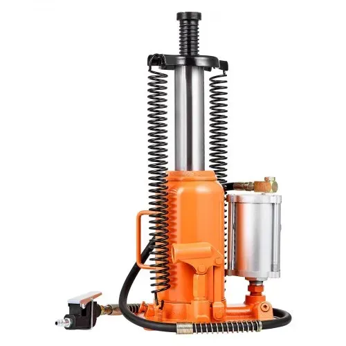 VEVOR pneumatischer Flaschenwagenhebr Wagenheber 20 t Kapazität 260–495 mm Hubbereich, lufthydraulischer/manueller Stempelwagenheber Wagenheber mit Pumpe für SUV Pickup Lkw Wohnmobil Autoreparatur – Bild 10