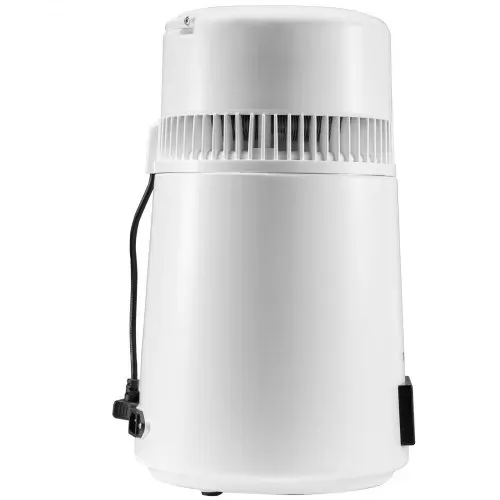 VEVOR 4 L Wasser Destilliergerät 750 W Destillierer Edelstahl Wasserdestilliergerät Reine Wasser Distiller mit Glaskanne, Wasserdestilliergerät 1 L/Std. Doppelte Temperaturanzeige Wasser Distiller – Bild 10