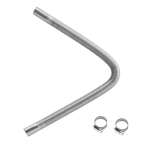 VEVOR Abgasrohr Standheizung flexibler Abgasschlauch 59 cm für Auto-Dieselheizung mit 2 Klemmen, Edelstahl Auspuffrohr mit Φ 25 mm Querschnitt für 2 kW / 5 kW / 8 kW Dieselheizungen Lufterhitzer VEVOR Abgasrohr Standheizung flexibler Abgasschlauch 59 cm für Auto-Dieselheizung mit 2 Klemmen, Edelstahl Auspuffrohr mit Φ 25 mm Querschnitt für 2 kW / 5 kW / 8 kW Dieselheizungen Lufterhitzer