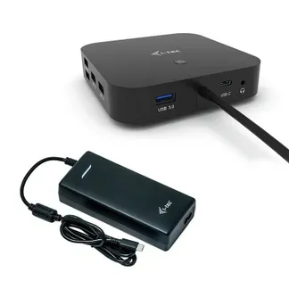 i-tec USB-C Dual Display Docking Station with Power Delivery 100 W + Universal Charger 100 W i-tec USB-C Dual Display Docking Station with Power Delivery 100 W + Universal Charger 100 W